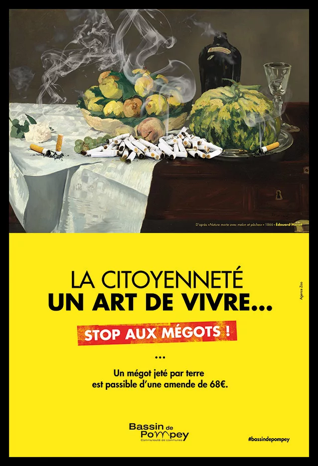 DDP La Citoyenneté Affiche • Mégots RVB