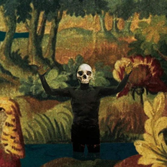 Rainbow Skull Part