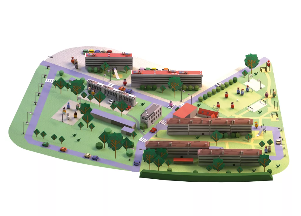 ZOO METZ Quartier De La Moselle Render