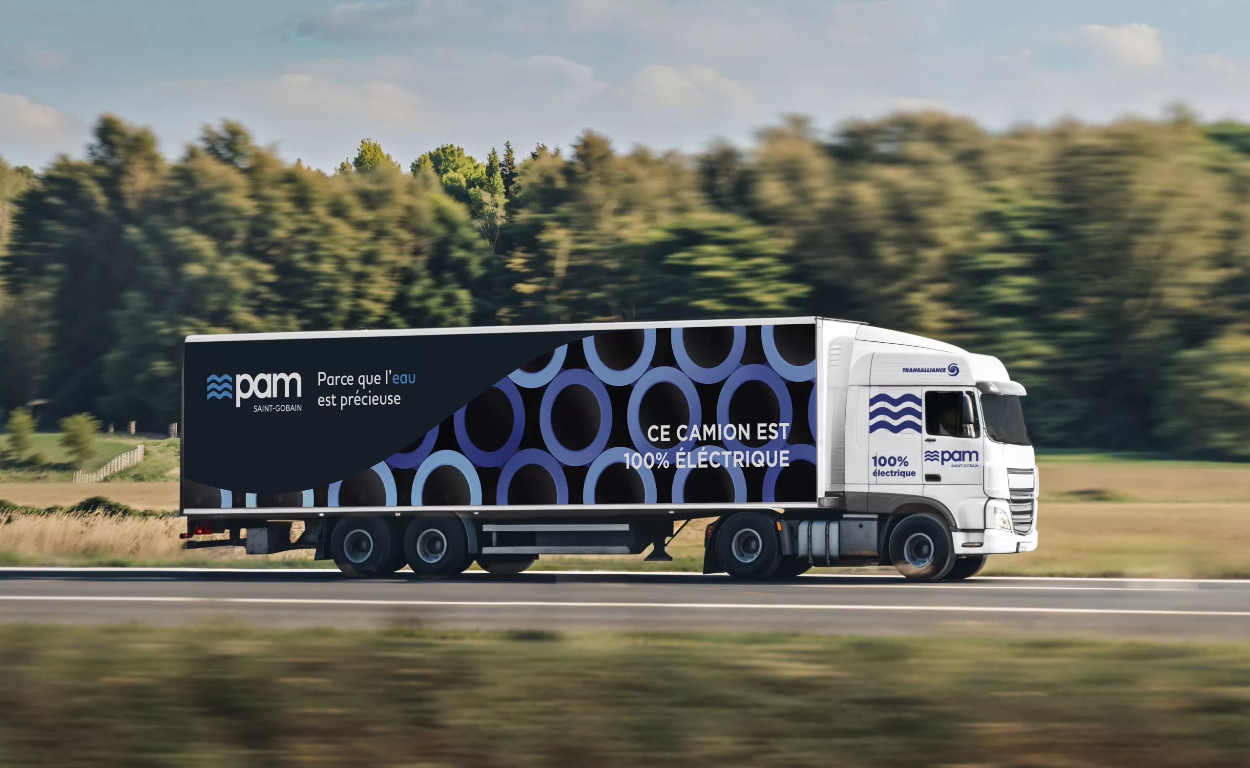PAM Mockup De Camion Side V